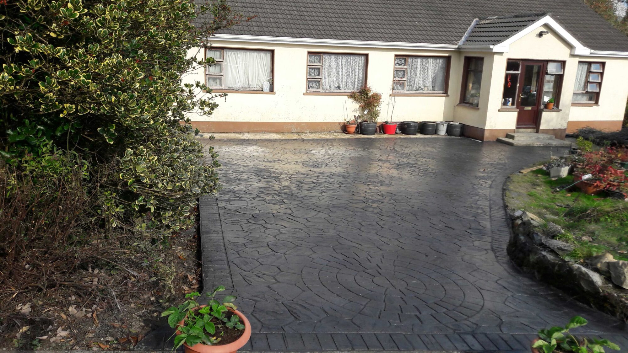 Concrete Imprinted Driveways services